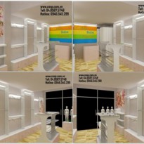 Thiết kế cửa hàng thời trang trẻ em Cat chu